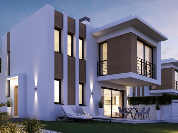 CONTEMPORARY VILLA CLOSE TO THE URBAN CENTER AND THE SEA.