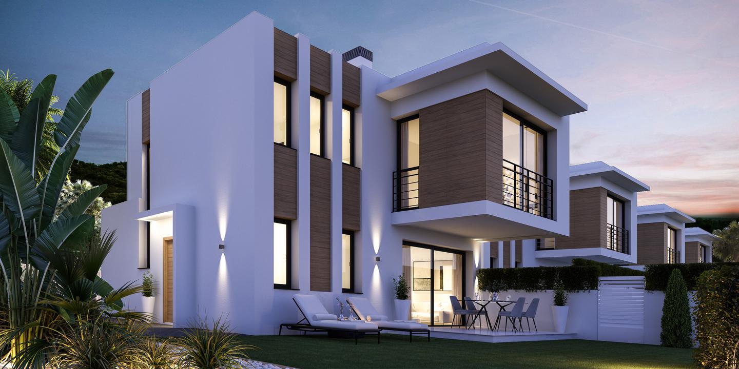 1-1 CONTEMPORARY VILLA CLOSE TO THE URBAN CENTER AND THE SEA.