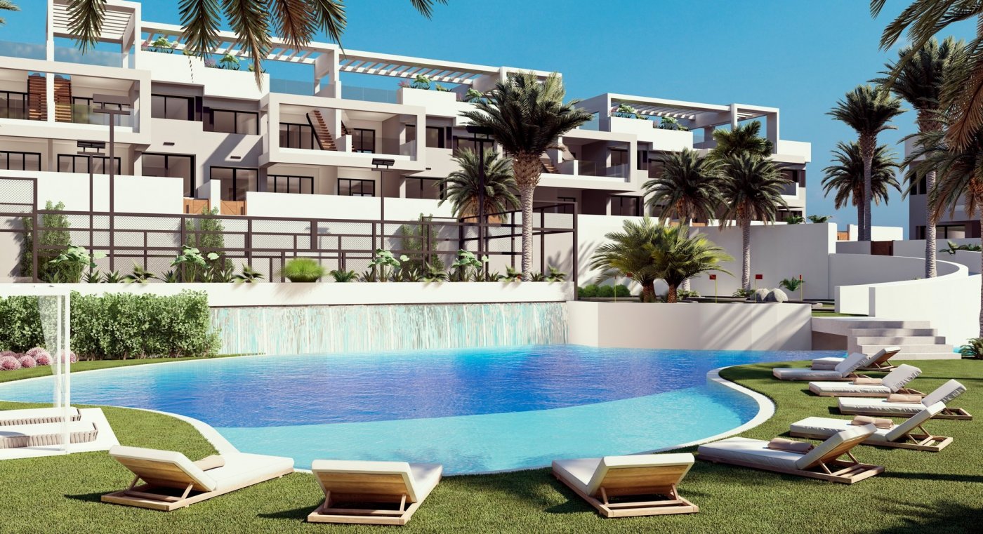 1-1 NEW BUILD RESIDENTIAL OF BUNGALOW APARTMENTS IN LOS BALCONES