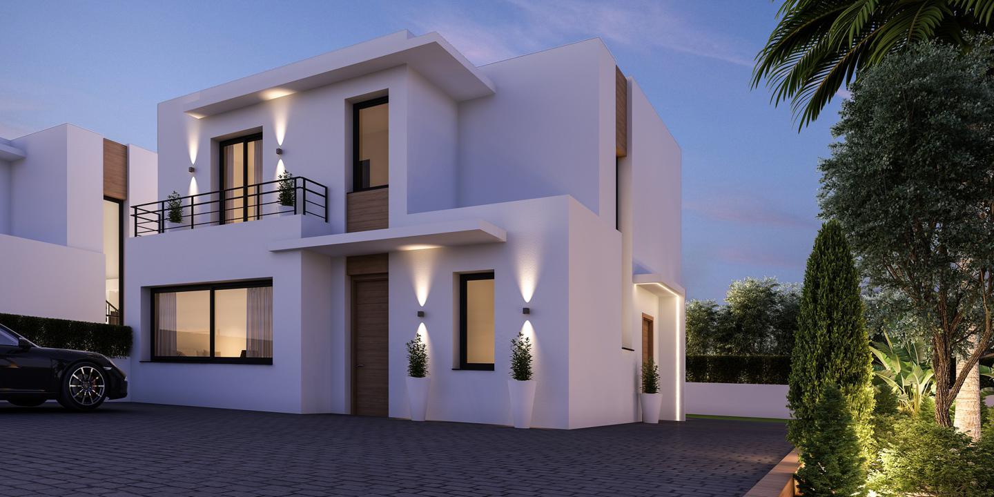 CONTEMPORARY VILLA CLOSE TO THE URBAN CENTER AND THE SEA.