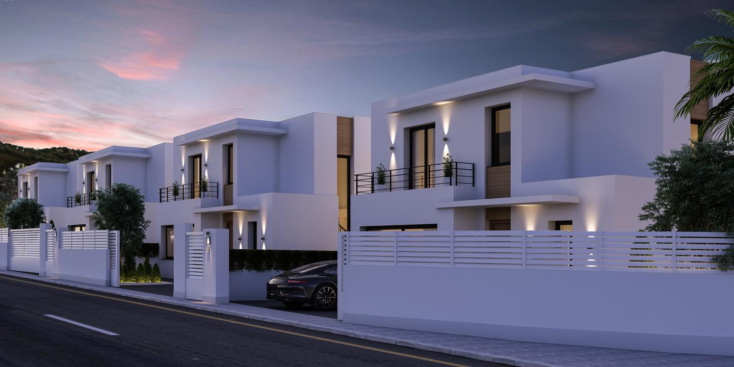 CONTEMPORARY VILLA CLOSE TO THE URBAN CENTER AND THE SEA.