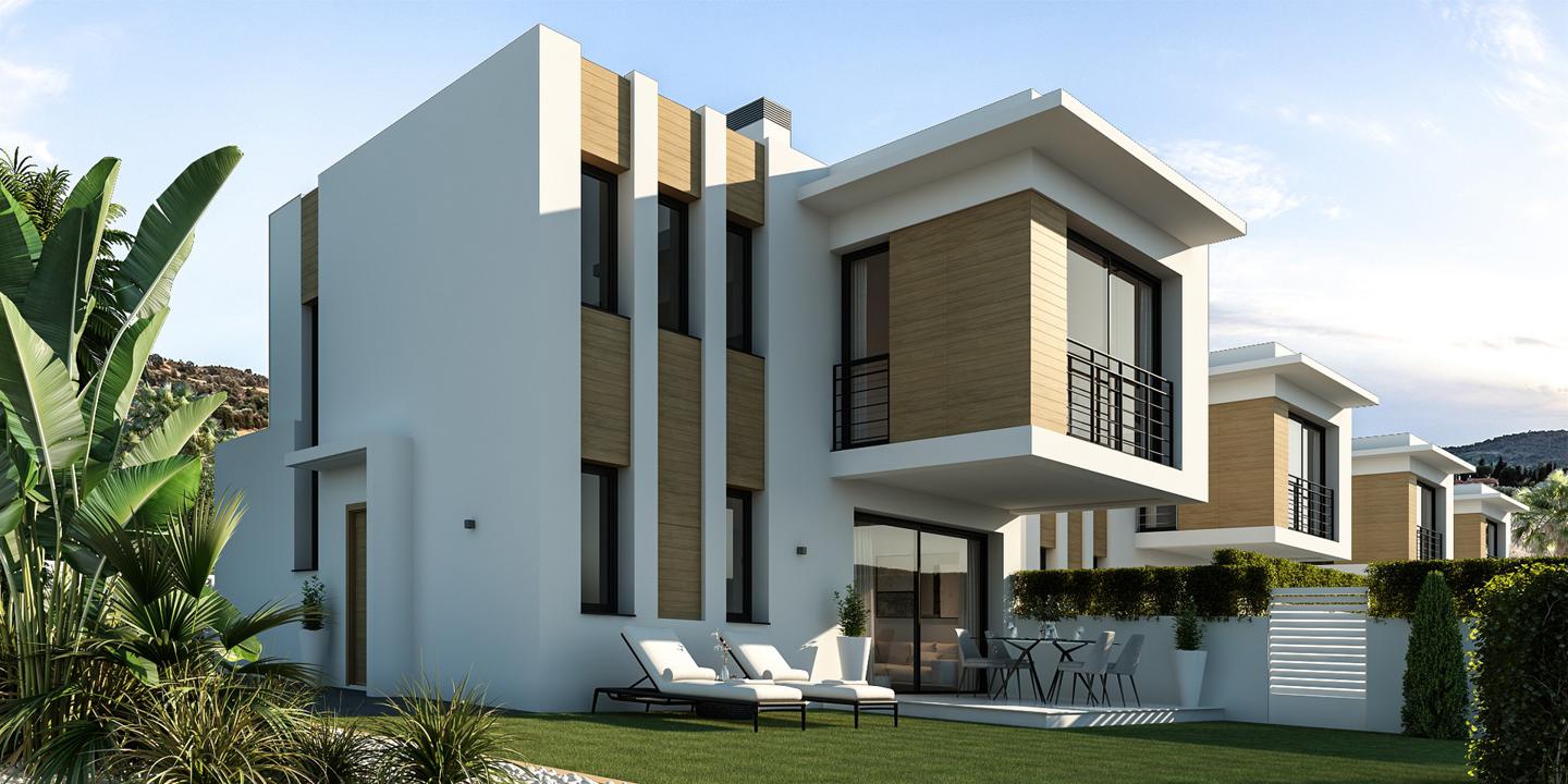 CONTEMPORARY VILLA CLOSE TO THE URBAN CENTER AND THE SEA.