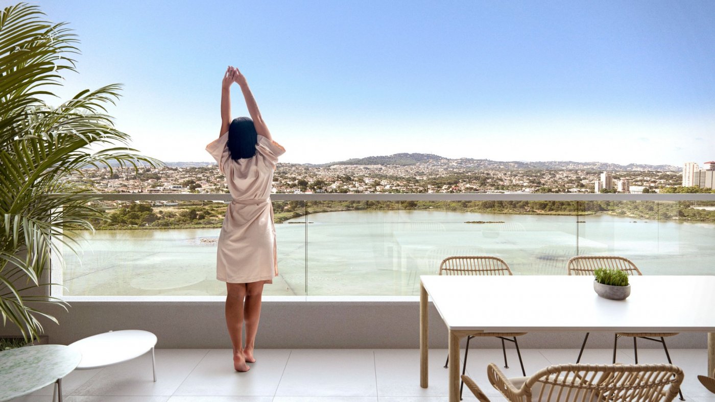 NEW BUILD APARTMENTS WITH THE SEA VIEWS IN CALPE