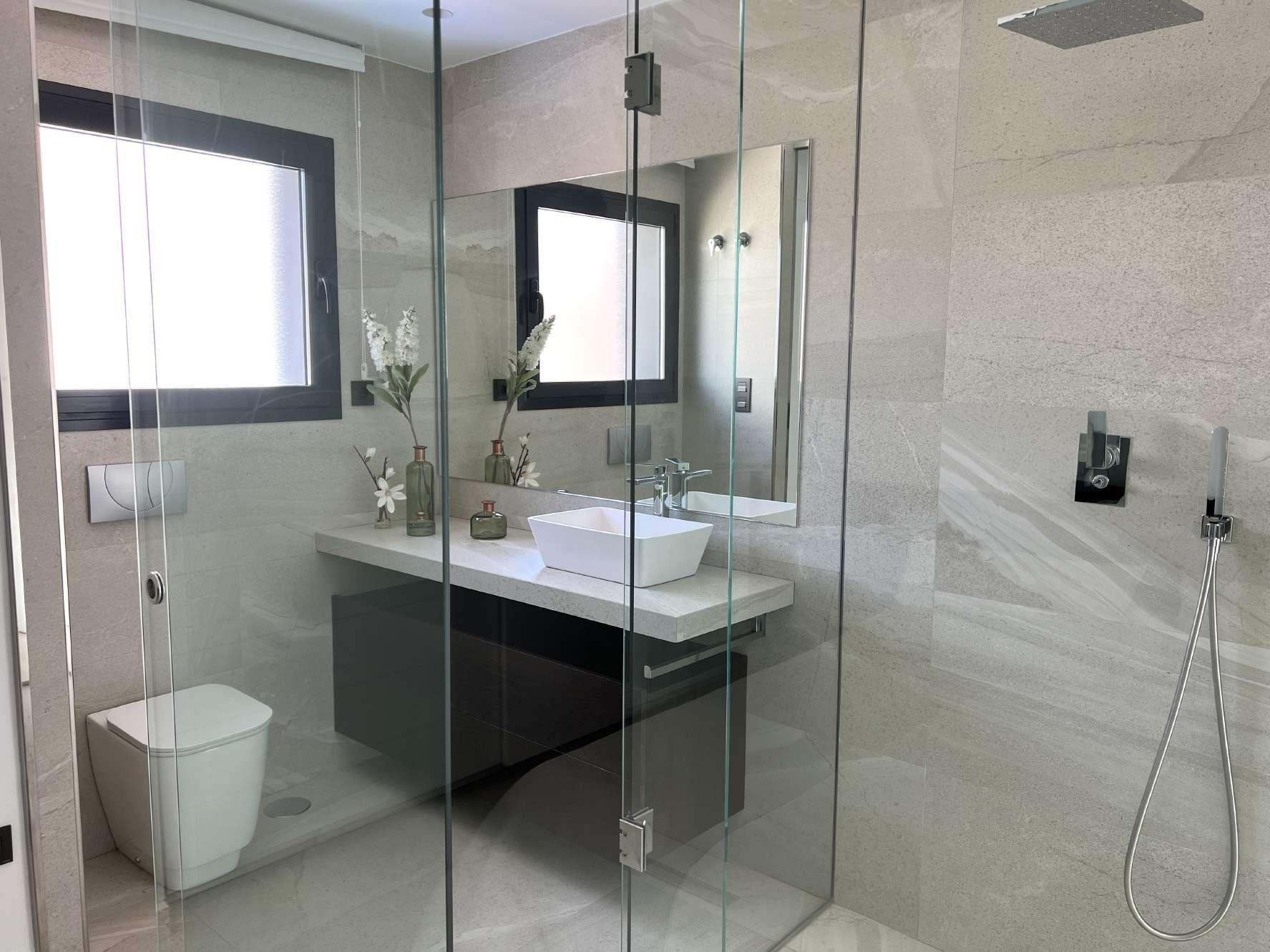 New Build Semidetached corner Villas for Sale in Torre Pacheco with Private Pool and Solarium