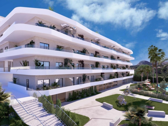 New-Build Residential Apartments in La Nucía with all facilities nearby
