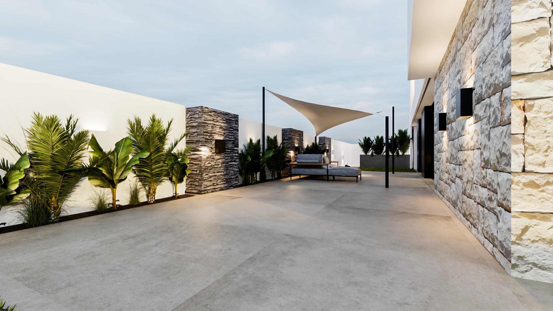 Modern Semi Detached Villas with Private Pool in Las Filipinas-Orihuela Costa