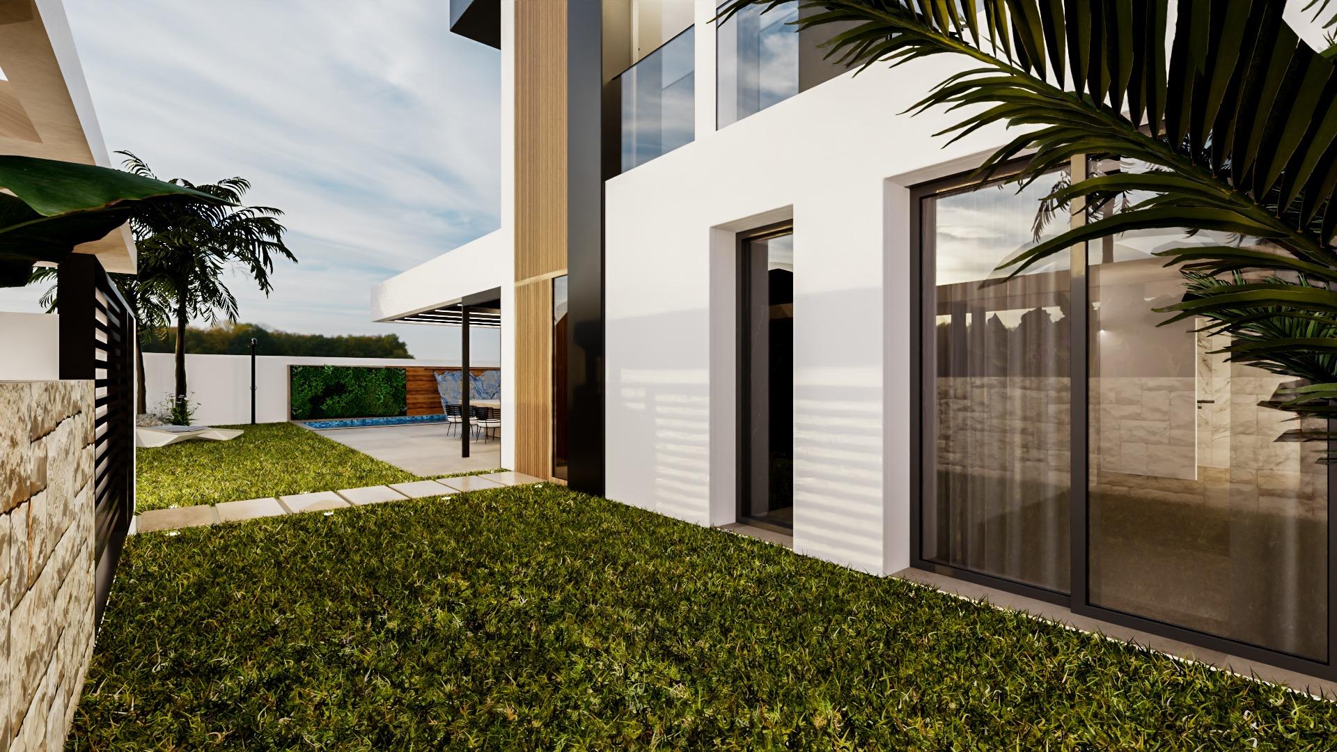 Modern Semi Detached Villas with Private Pool in Las Filipinas-Orihuela Costa