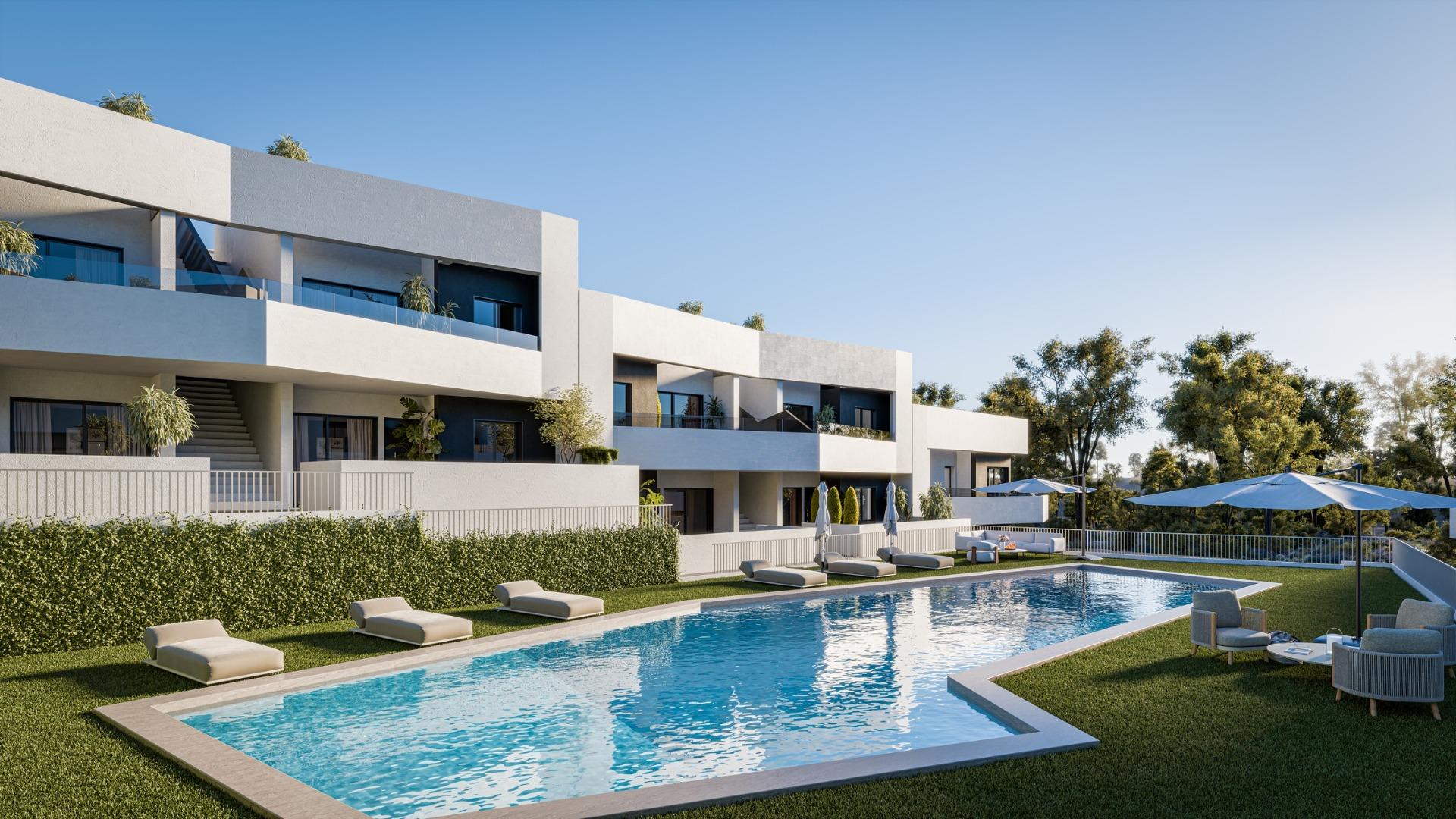 Modern Semi Detached Villas with Private Pool in Las Filipinas-Orihuela Costa
