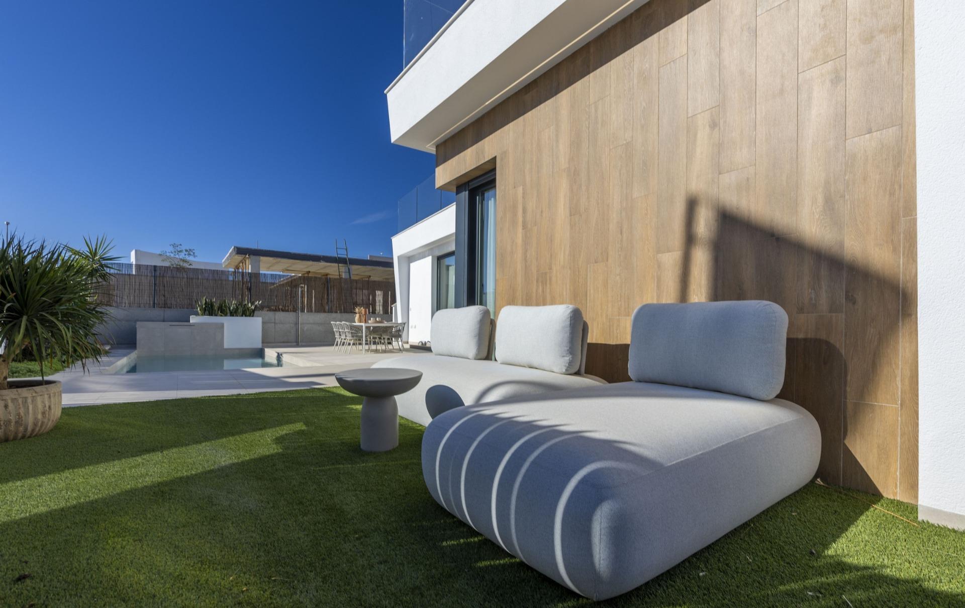 NEW BUILD ONE LEVEL VILLAS IN ALTAONA GOLF RESORT, MURCIA