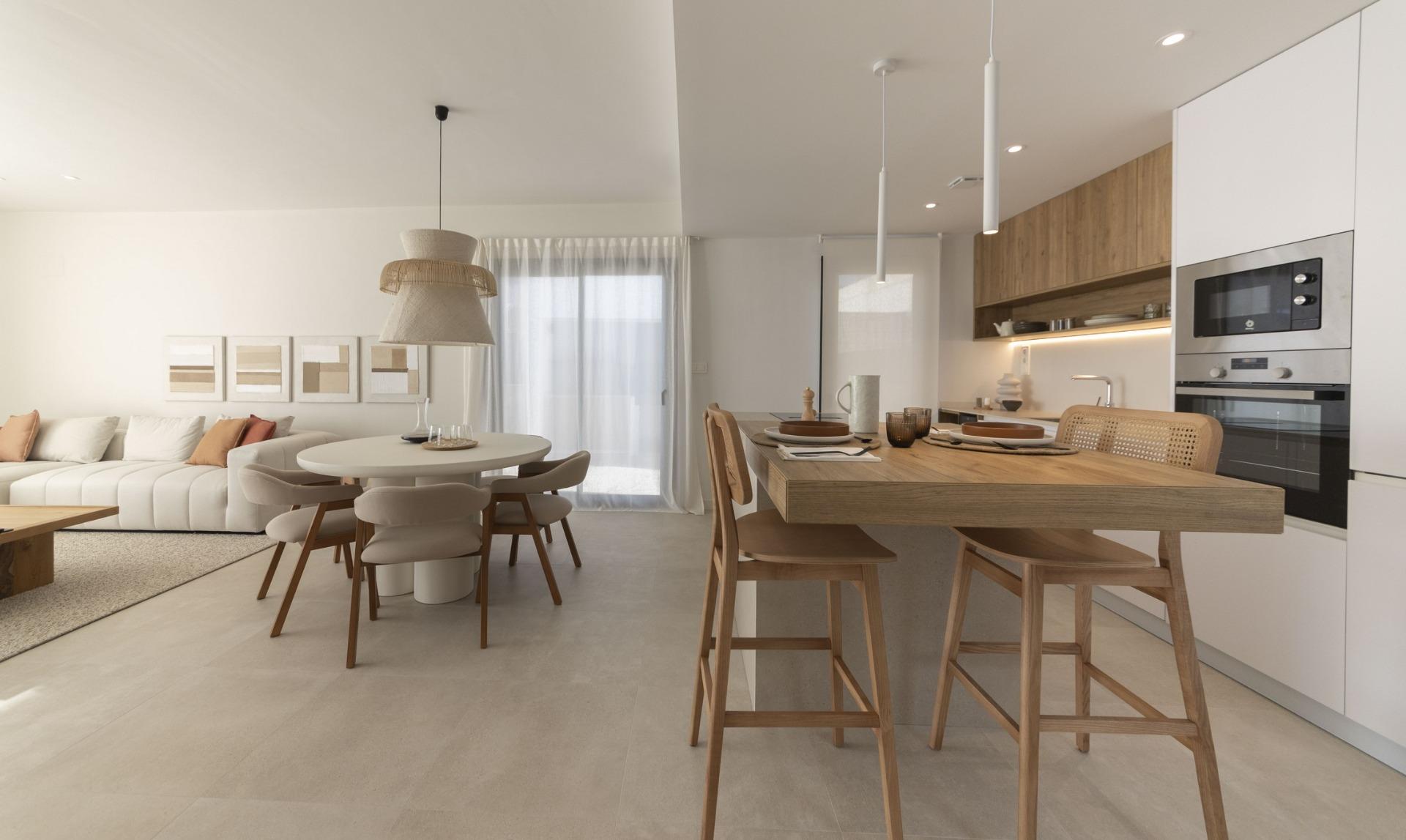 NEW BUILD ONE LEVEL VILLAS IN ALTAONA GOLF RESORT, MURCIA