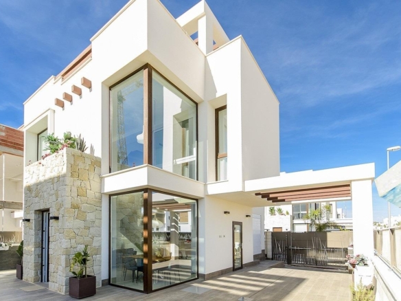 New Build Villas with Private Pool in Pilar de la Horadada Near the Beach