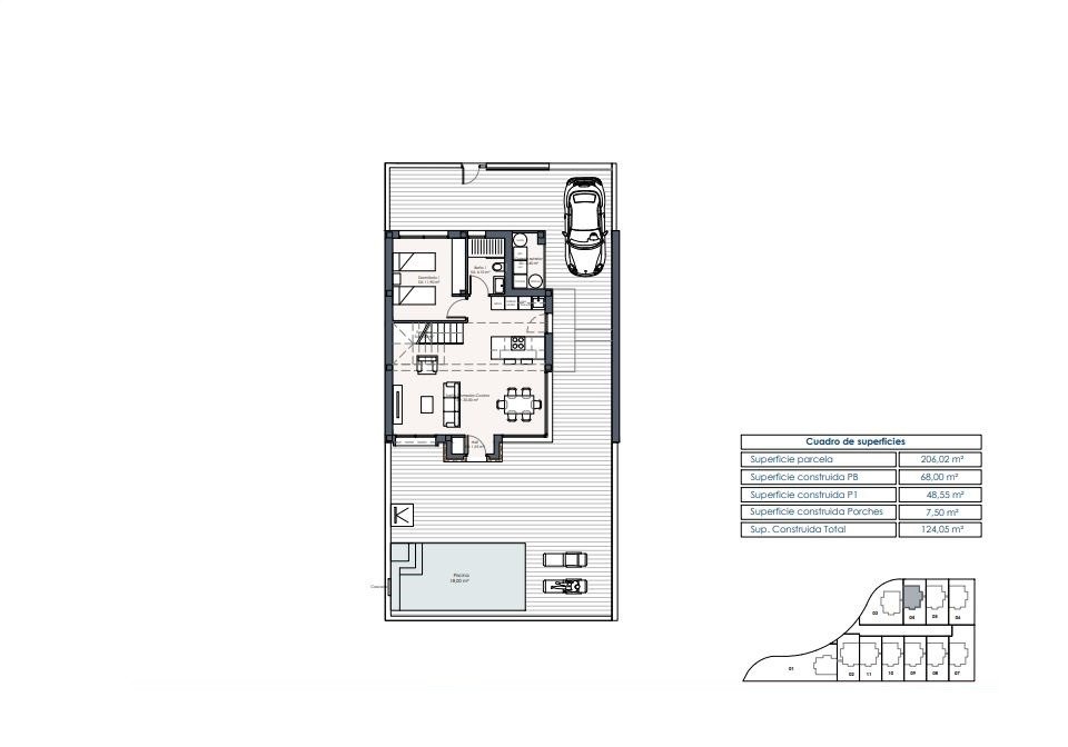 KEY READY SEMI-DETACHED VILLA IN FUENTE ALAMO, MURCIA