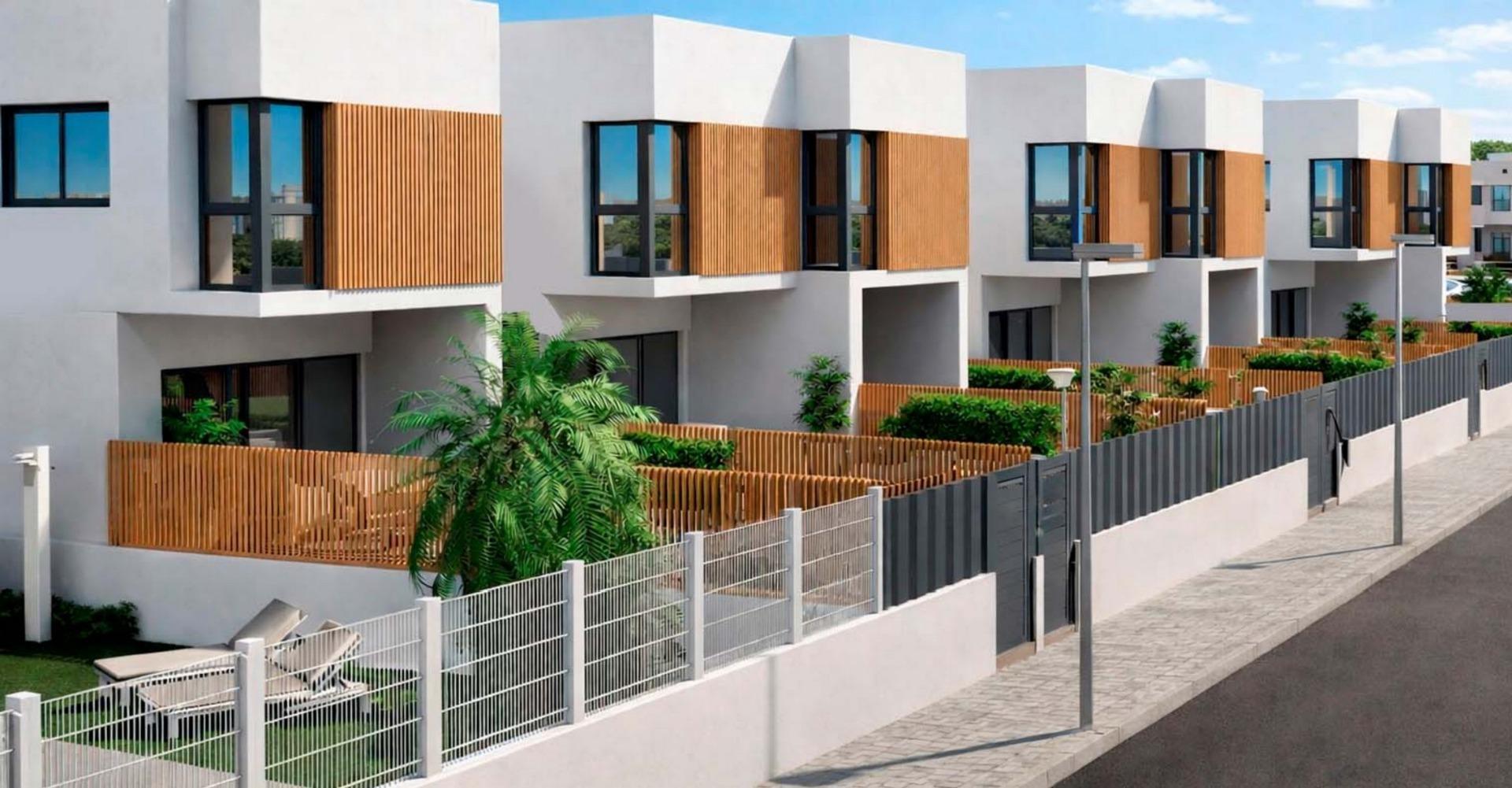 New Build Beachfront Semi Detached Villas in Moncofa with Sea Views