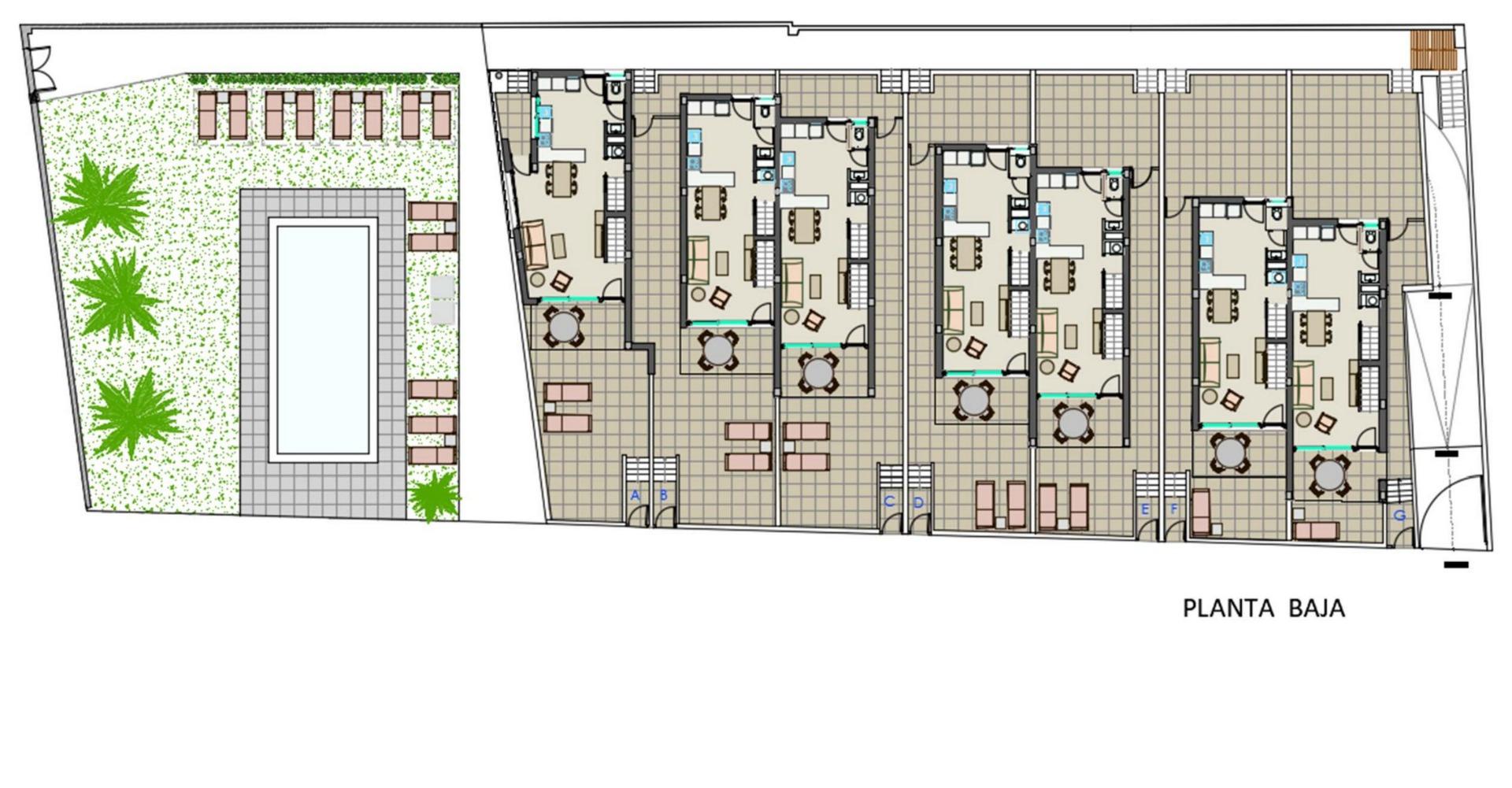 New Build Beachfront Semi Detached Villas in Moncofa with Sea Views
