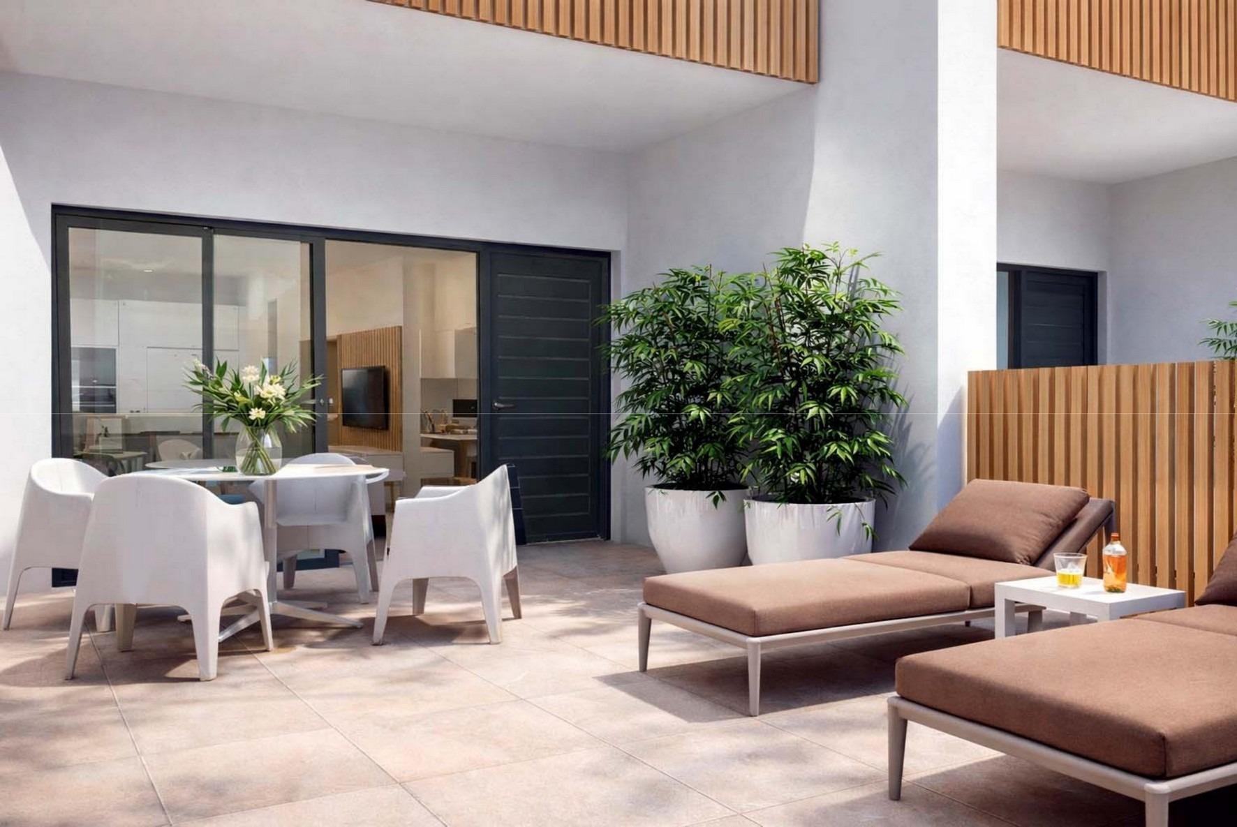 New Build Beachfront Semi Detached Villas in Moncofa with Sea Views