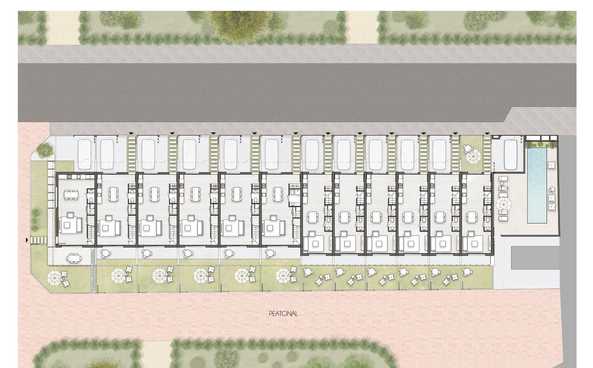 Exclusive New Build Villas with Private Pool Near the Beach in Los Alcazares