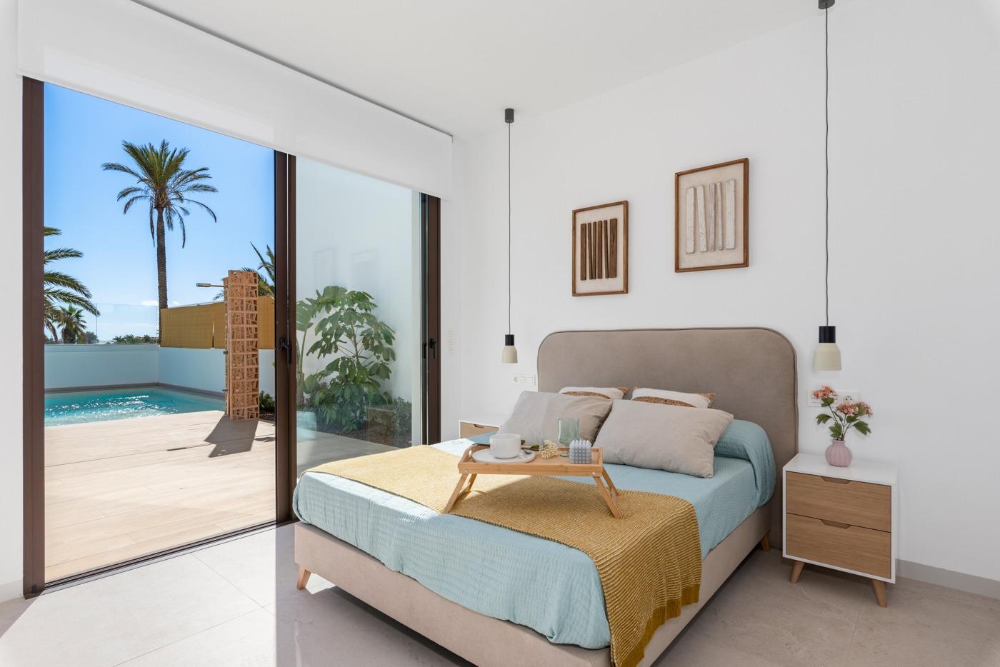 New Build Golf Front Line Villas in Los Alcázares, Costa Cálida