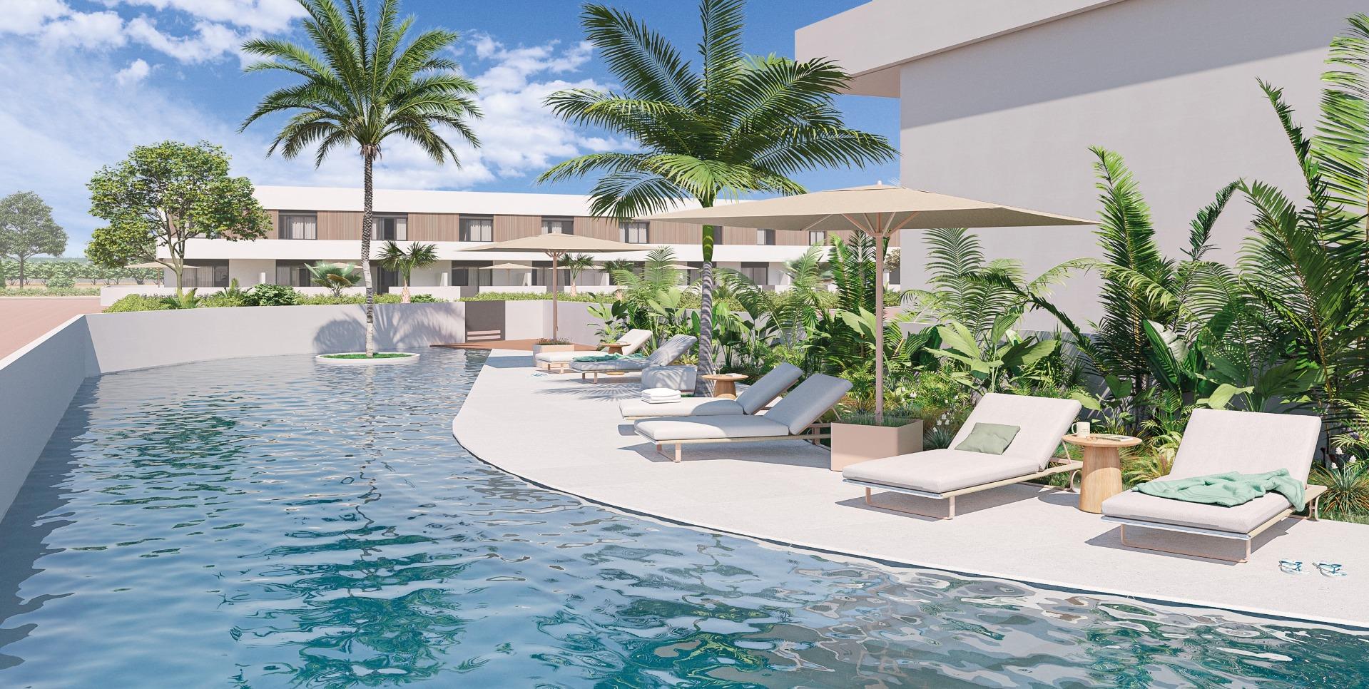 Exclusive New Build Villas with Private Pool Near the Beach in Los Alcazares
