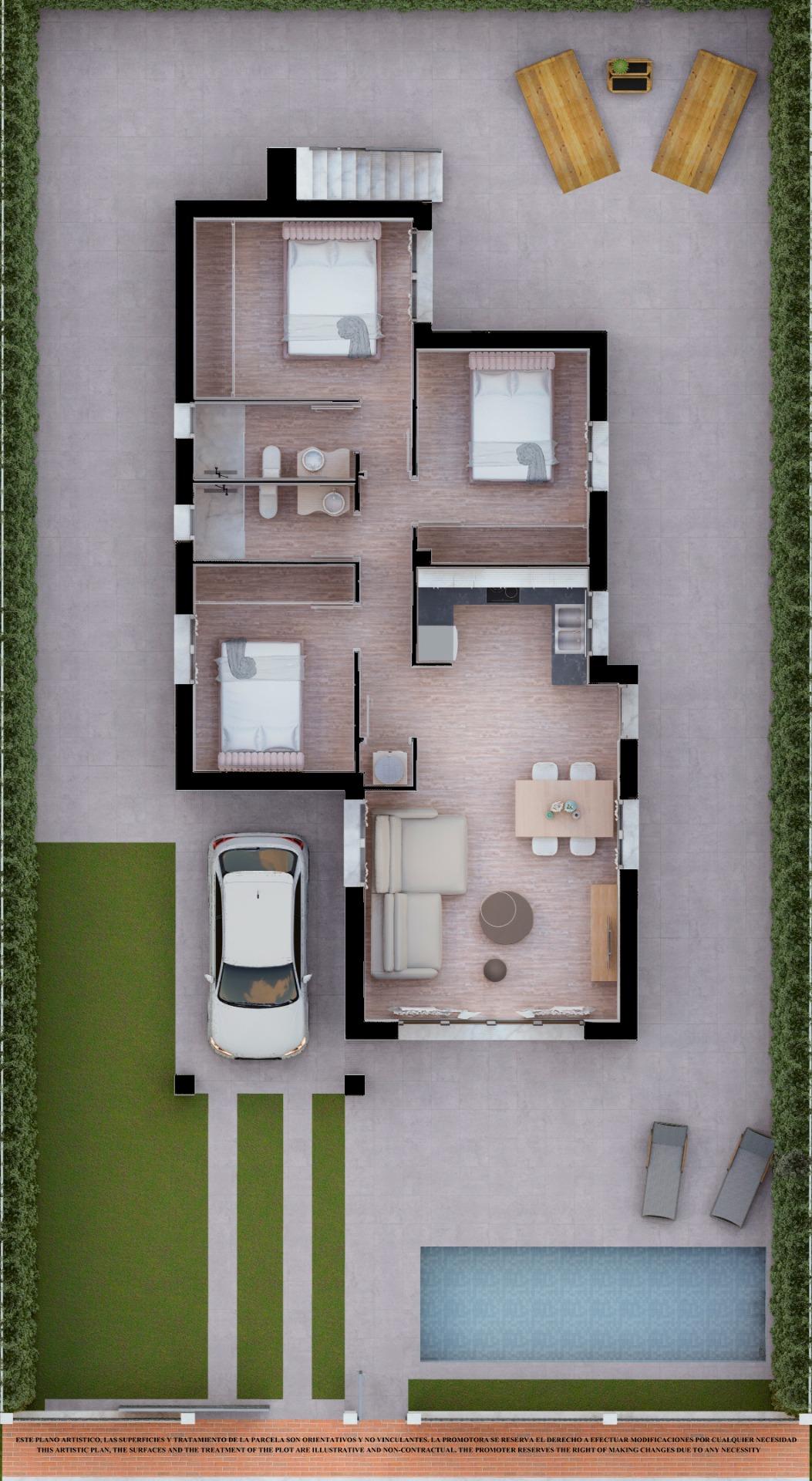 KEY READY VILLA IN FUENTE ALAMO, MURCIA