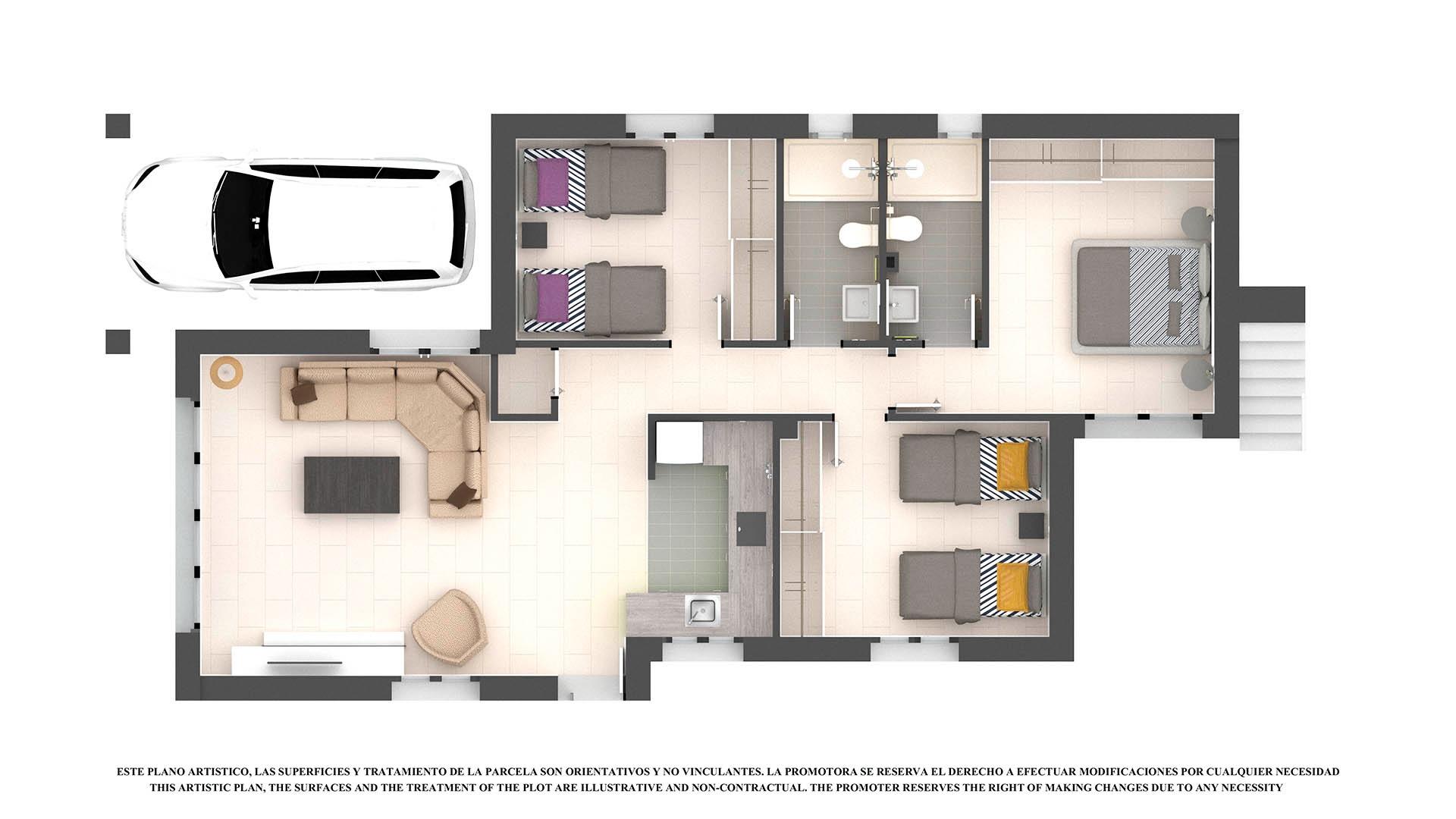 KEY READY VILLA IN FUENTE ALAMO, MURCIA