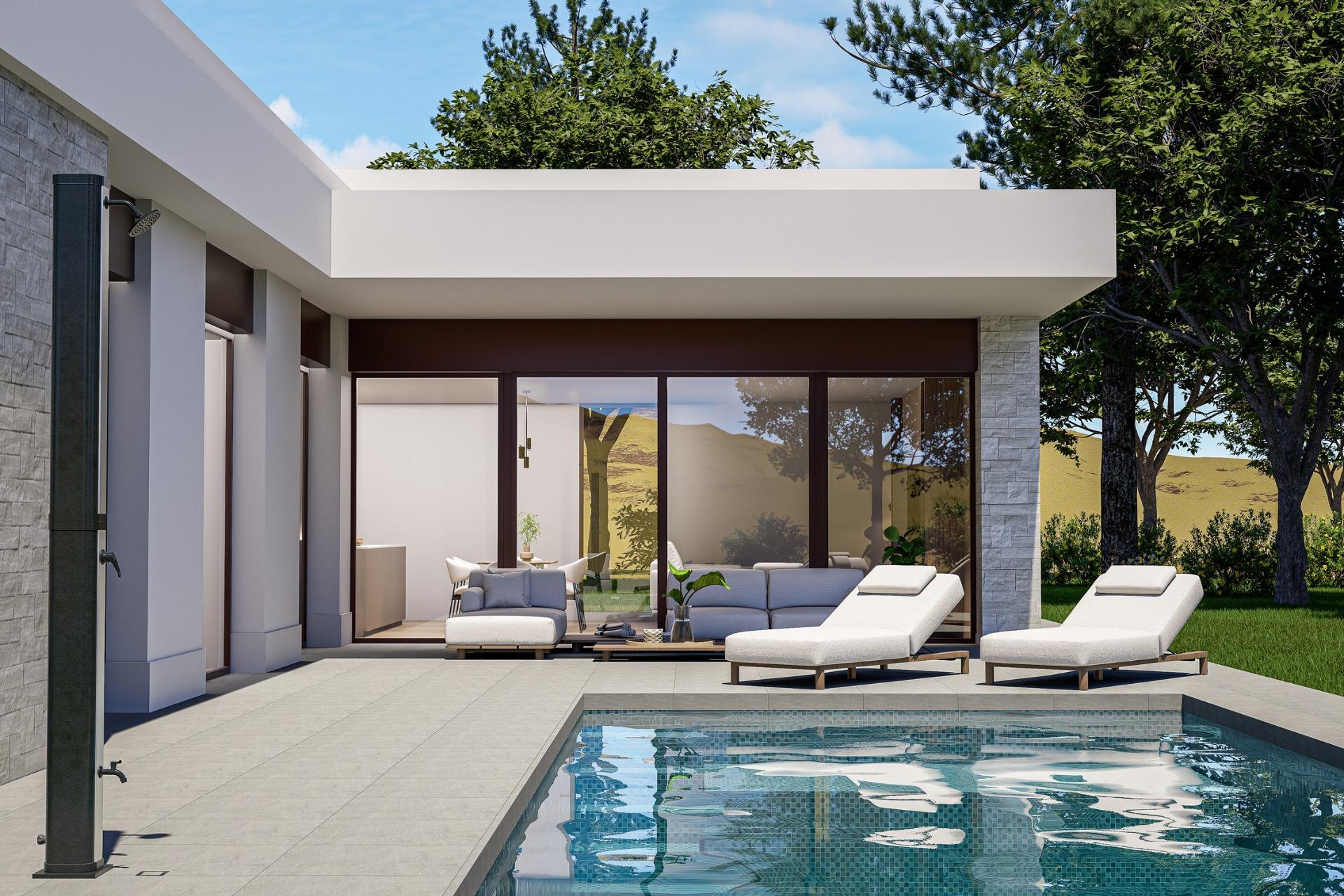 19-1 Custom Built New Villas in Pinoso (Alicante): Spacious Homes in Natural Surroundings