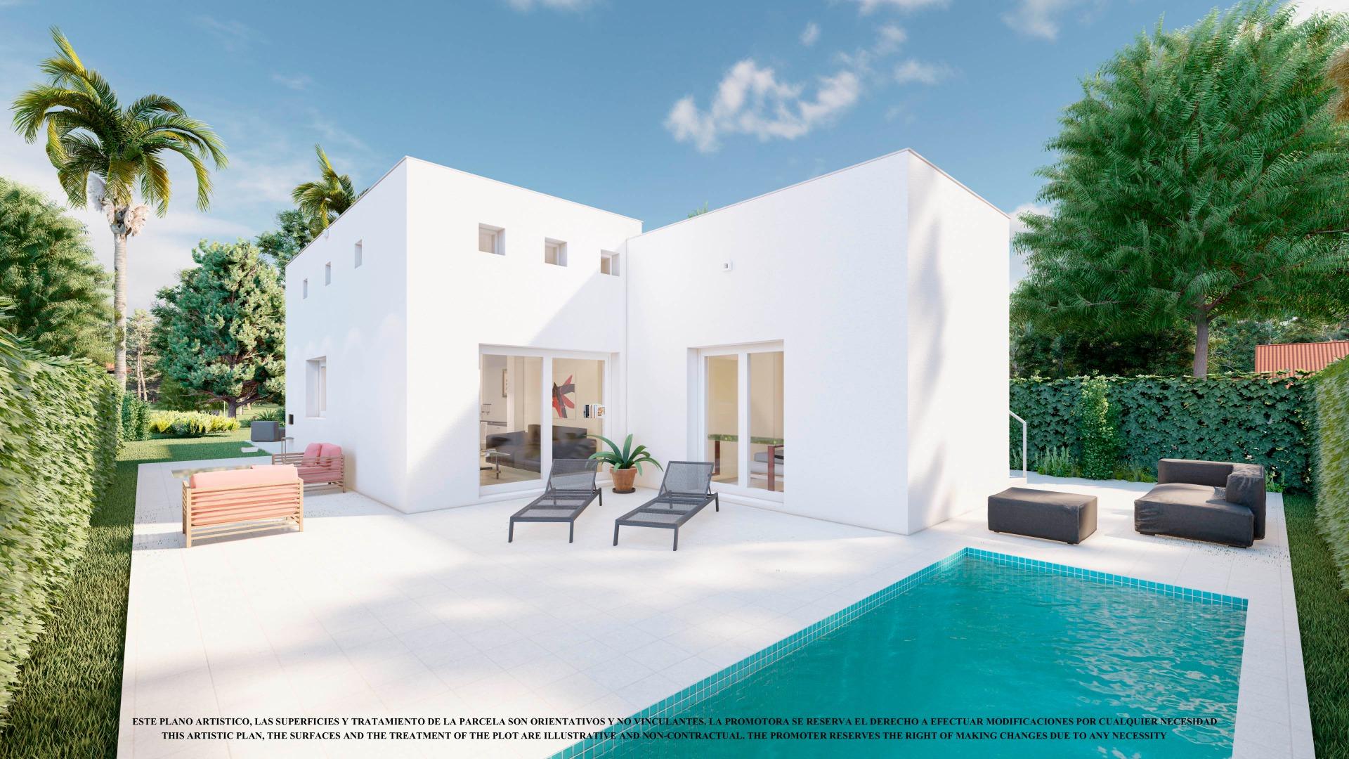 19-1 New Build Villas for Sale in Las Heredades, Costa Blanca