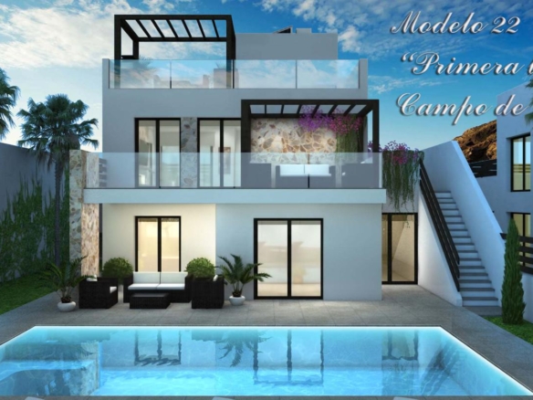Luxury villa on the first line of the Golf course