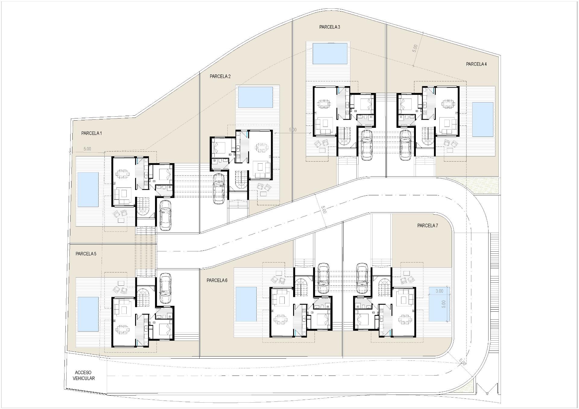 New Development of 7 Villas in La Nucía