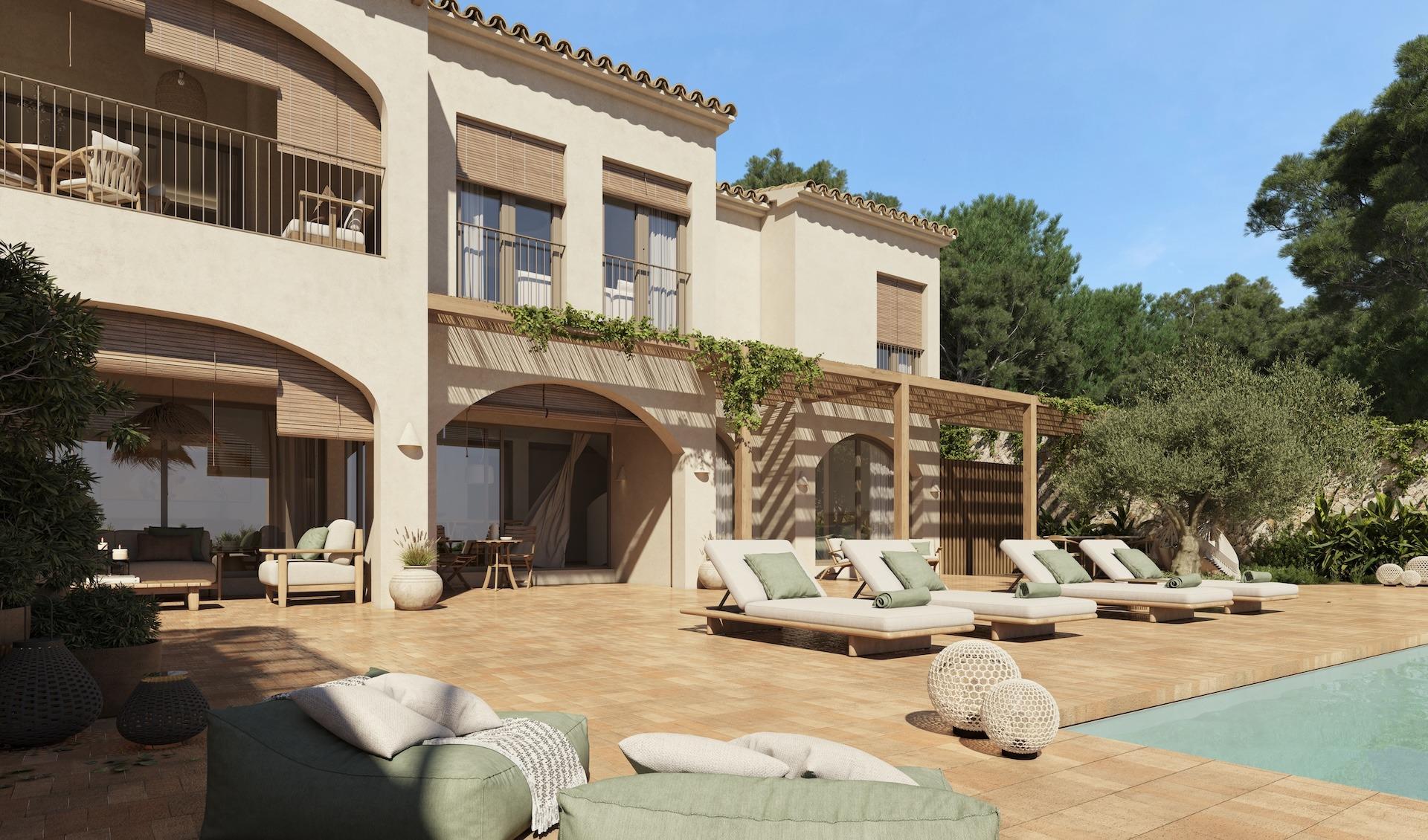 20-1 Modern newly built villa on a large rural plot near Pinoso