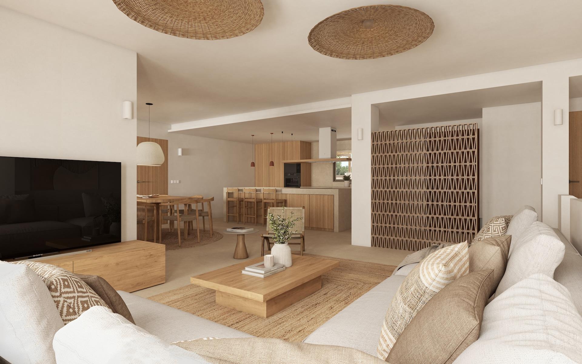 Modern newly built villa on a large rural plot near Pinoso