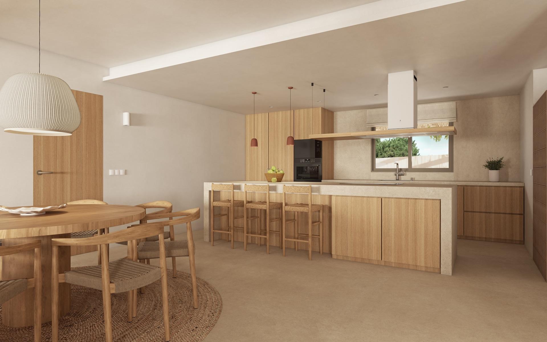 Modern newly built villa on a large rural plot near Pinoso
