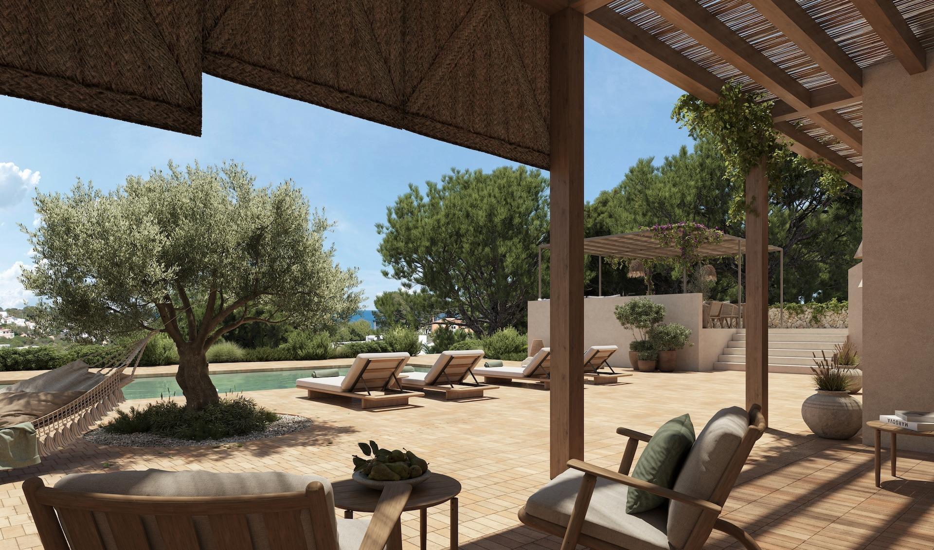 Modern newly built villa on a large rural plot near Pinoso