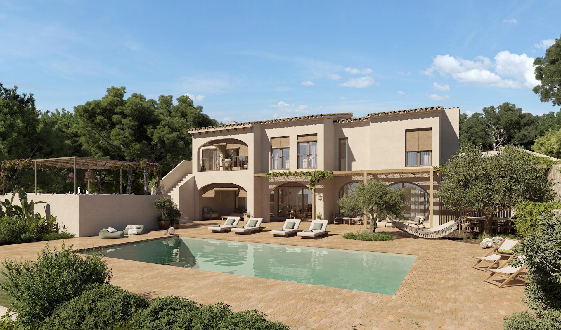 Modern newly built villa on a large rural plot near Pinoso