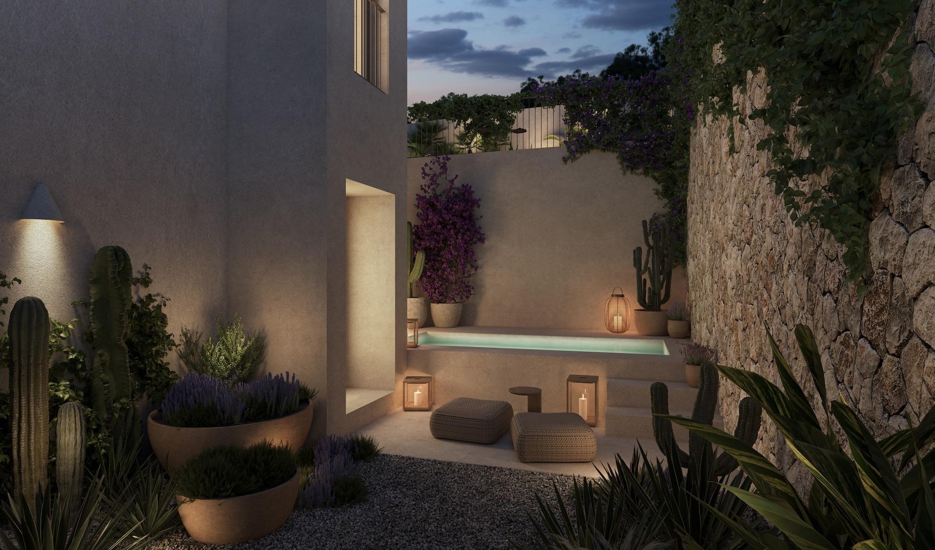 Modern newly built villa on a large rural plot near Pinoso