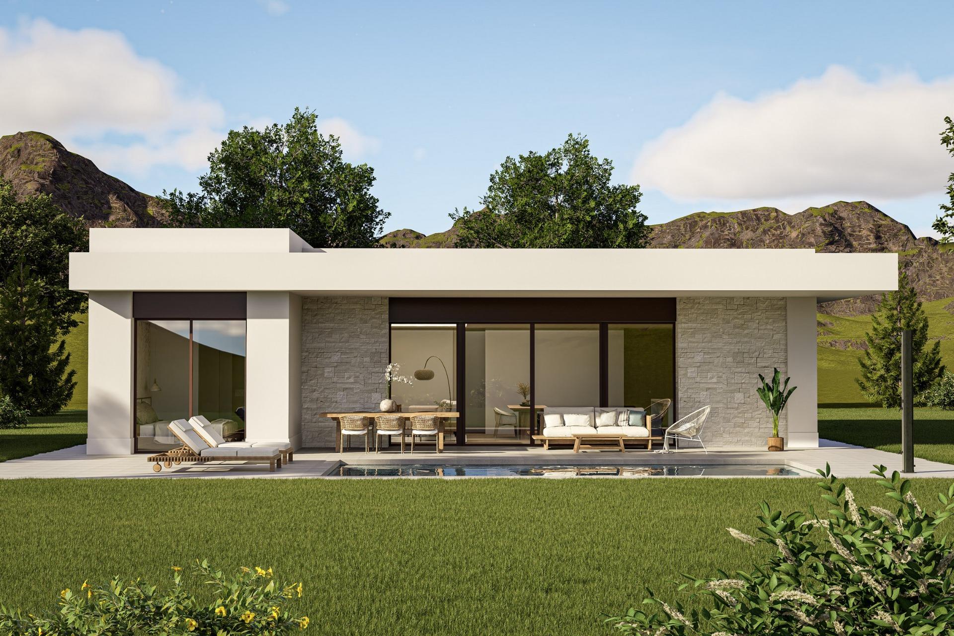 21-1 Custom Built New Villas in Pinoso (Alicante): Spacious Homes in Natural Surroundings