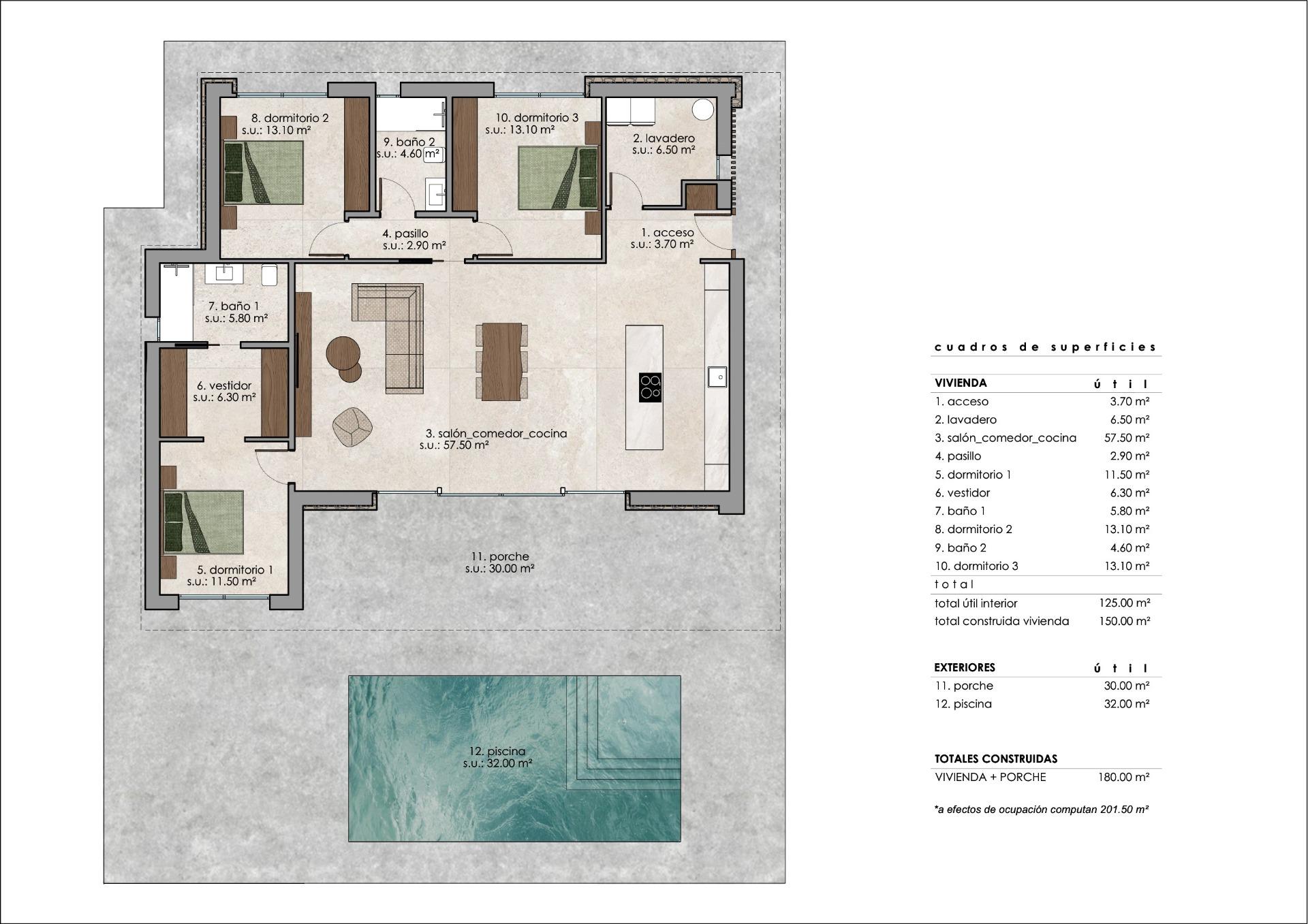 Custom Built New Villas in Pinoso (Alicante): Spacious Homes in Natural Surroundings