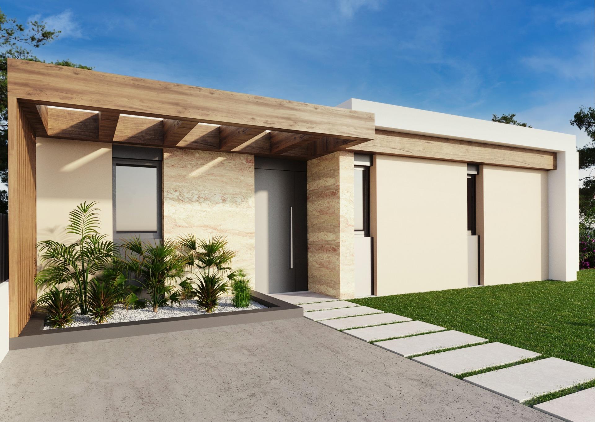Newly built villas located in the municipality of Aspe.