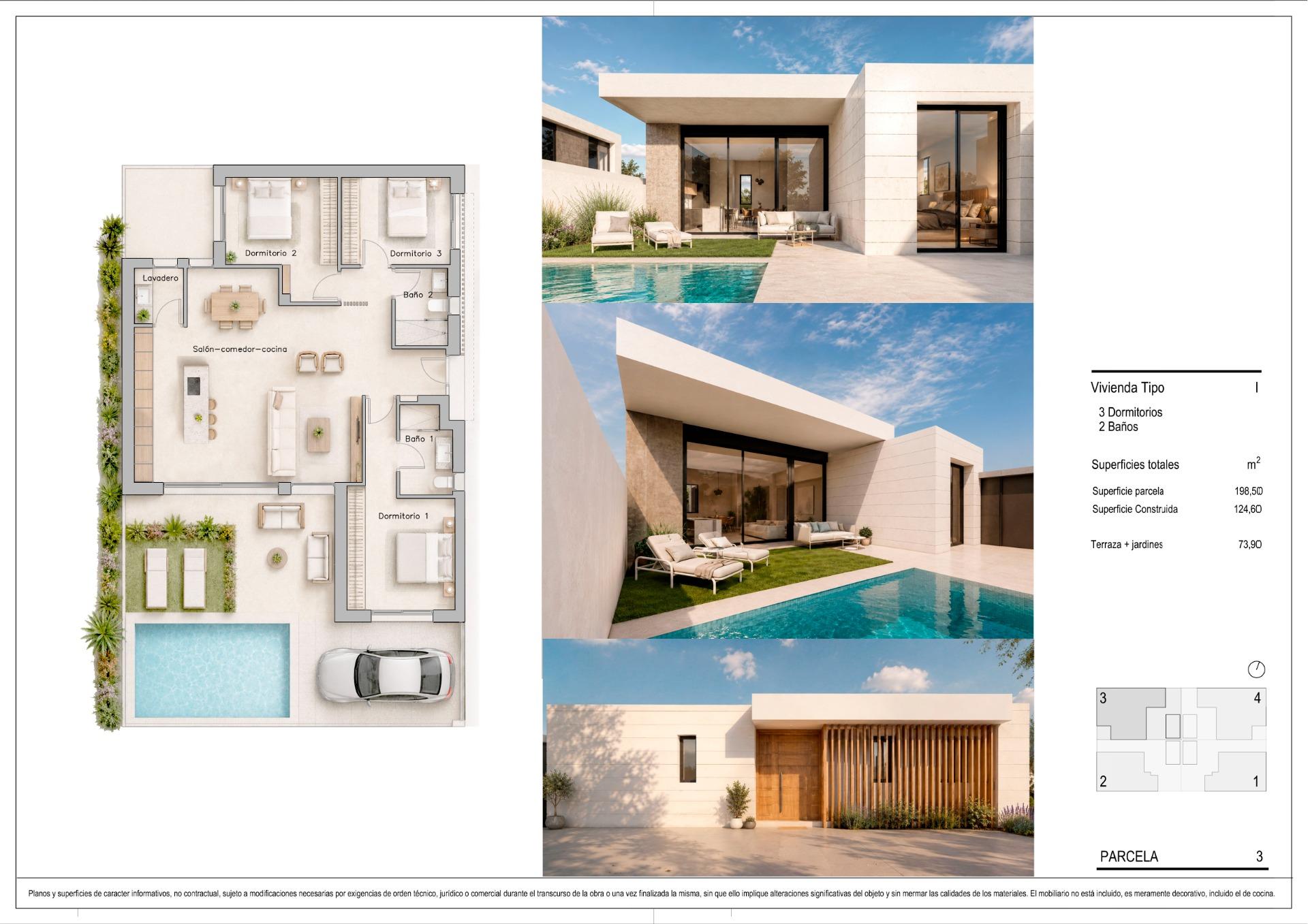 New construction bungalows in Dolores
