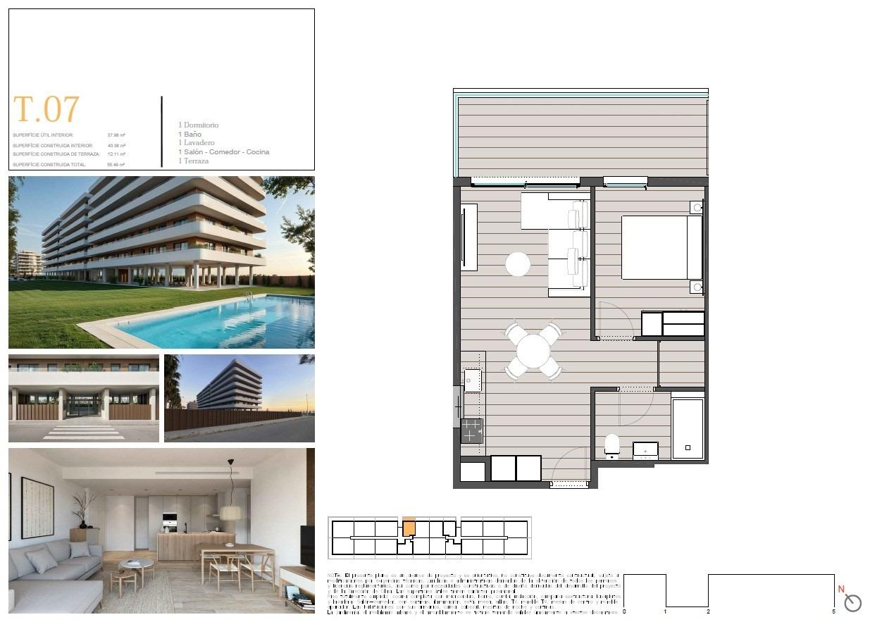 New Build Apartments for Sale in Moncofa Near the Beach with Sea Views and Premium Amenities