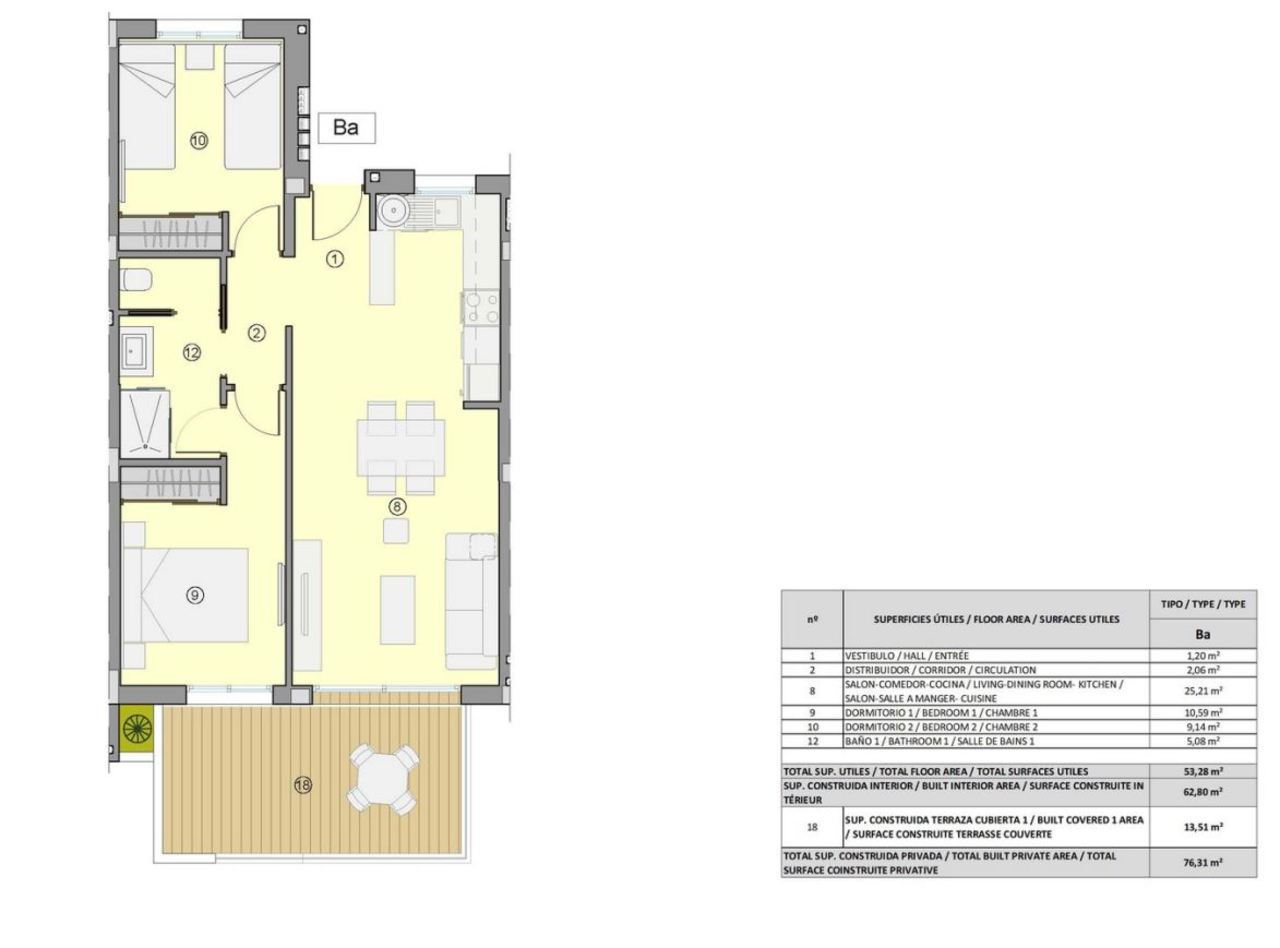Apartment for Sale in Villamartin, Alicante