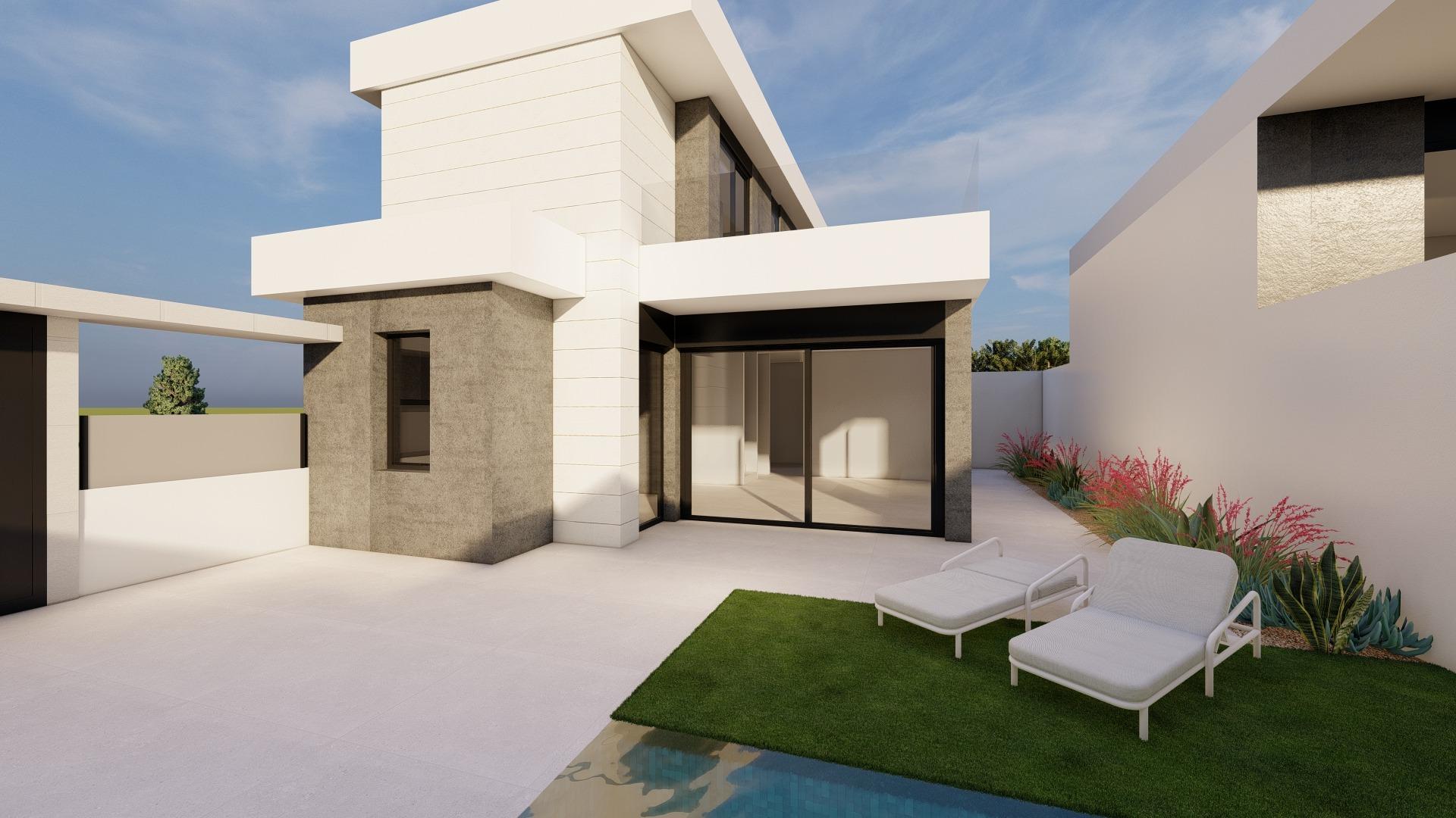 27-1 Custom Built New Villas in Pinoso (Alicante): Spacious Homes in Natural Surroundings