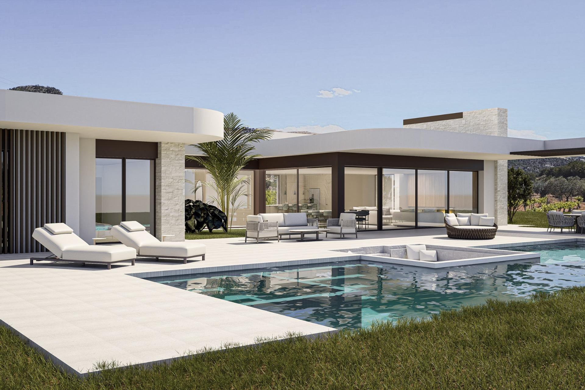 Custom Built New Villas in Pinoso (Alicante): Spacious Homes in Natural Surroundings