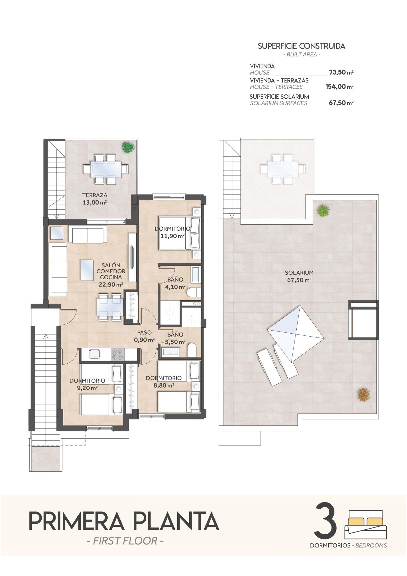 NEW BUILD APARTMENTS IN CONDADO DE ALHAMA GOLF COURSE