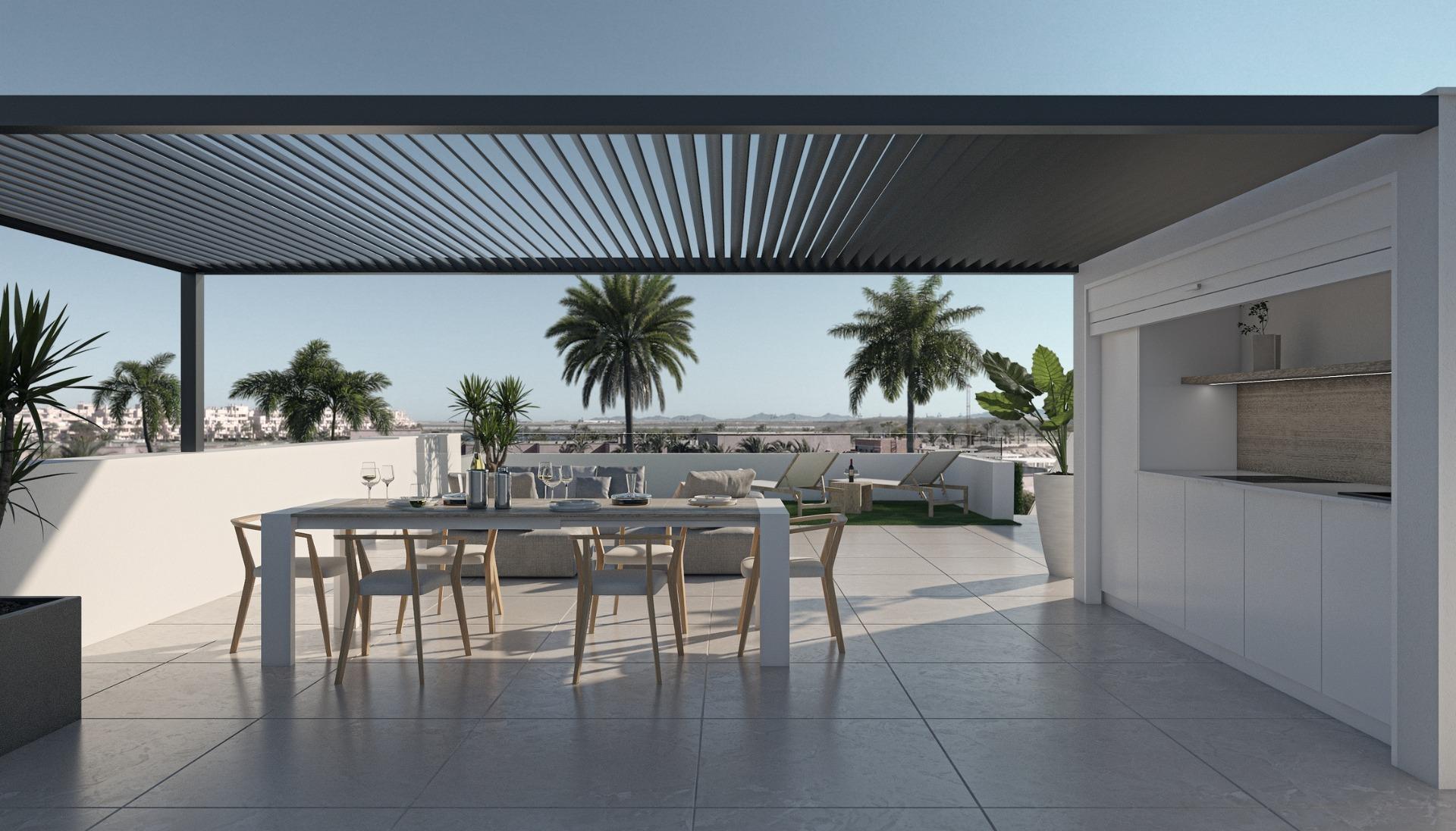 NEW BUILD APARTMENTS IN CONDADO DE ALHAMA GOLF COURSE
