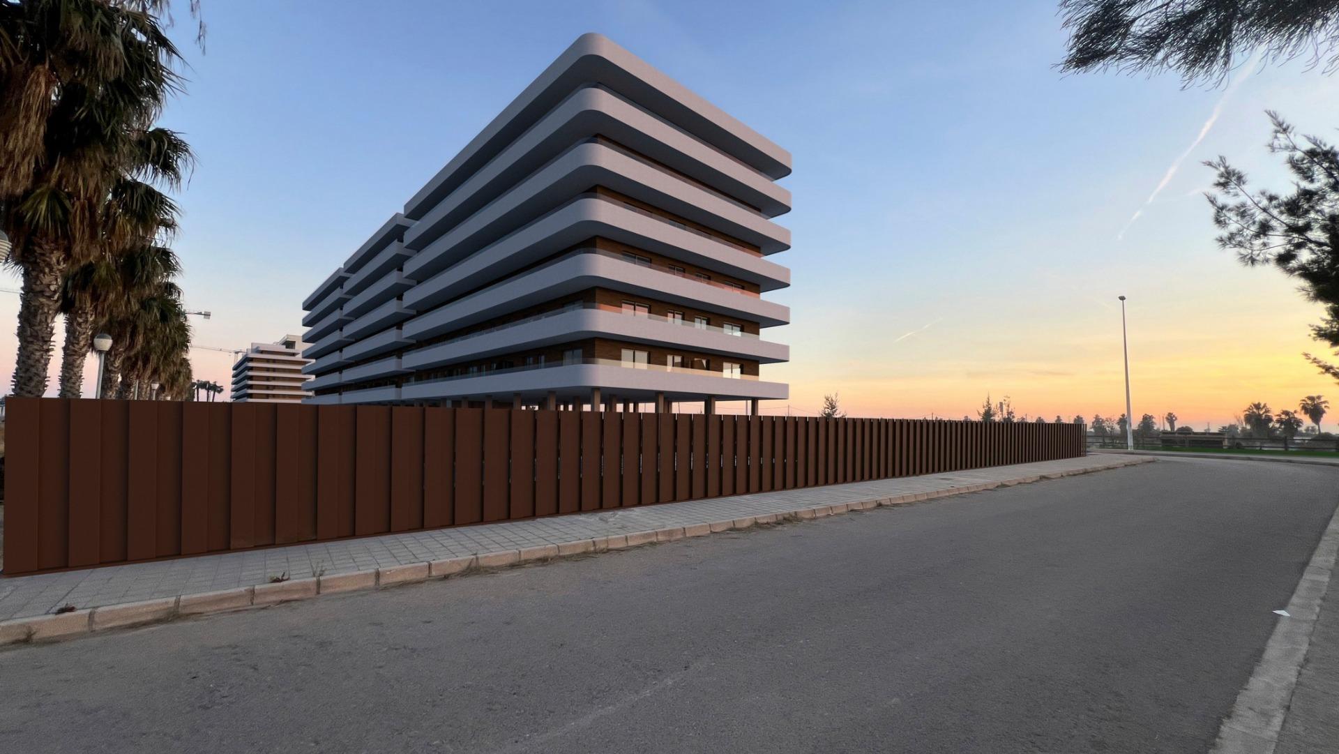 28-1 New Build Apartments for Sale in Moncofa Near the Beach with Sea Views and Premium Amenities