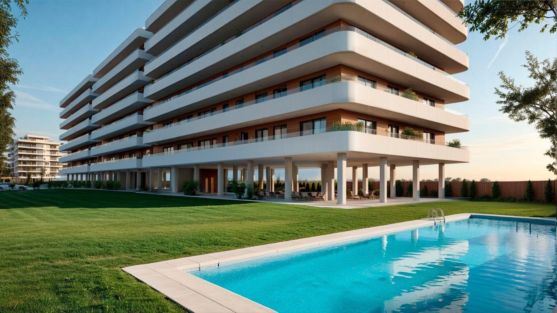 New Build Apartments for Sale in Moncofa Near the Beach with Sea Views and Premium Amenities