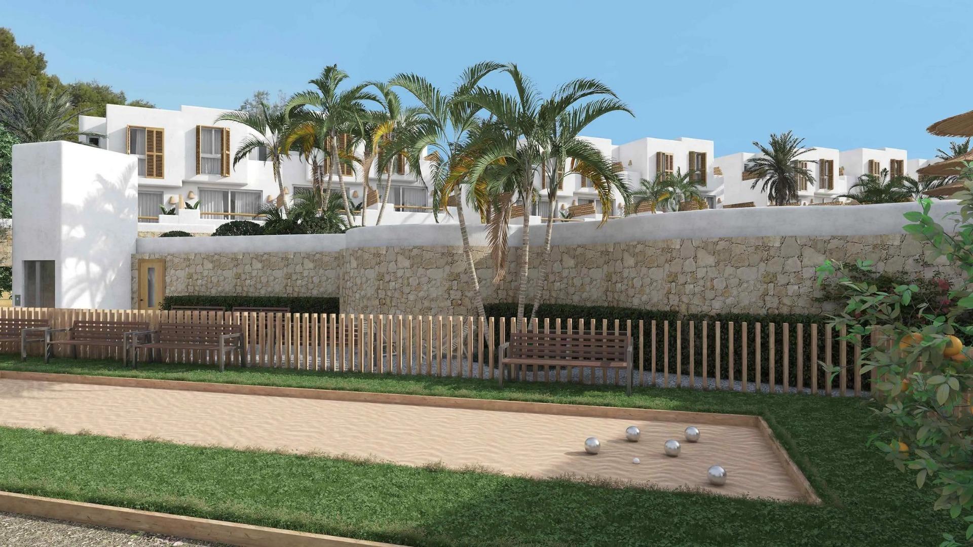 Residential complex in Relleu with communal swimming pool and open views