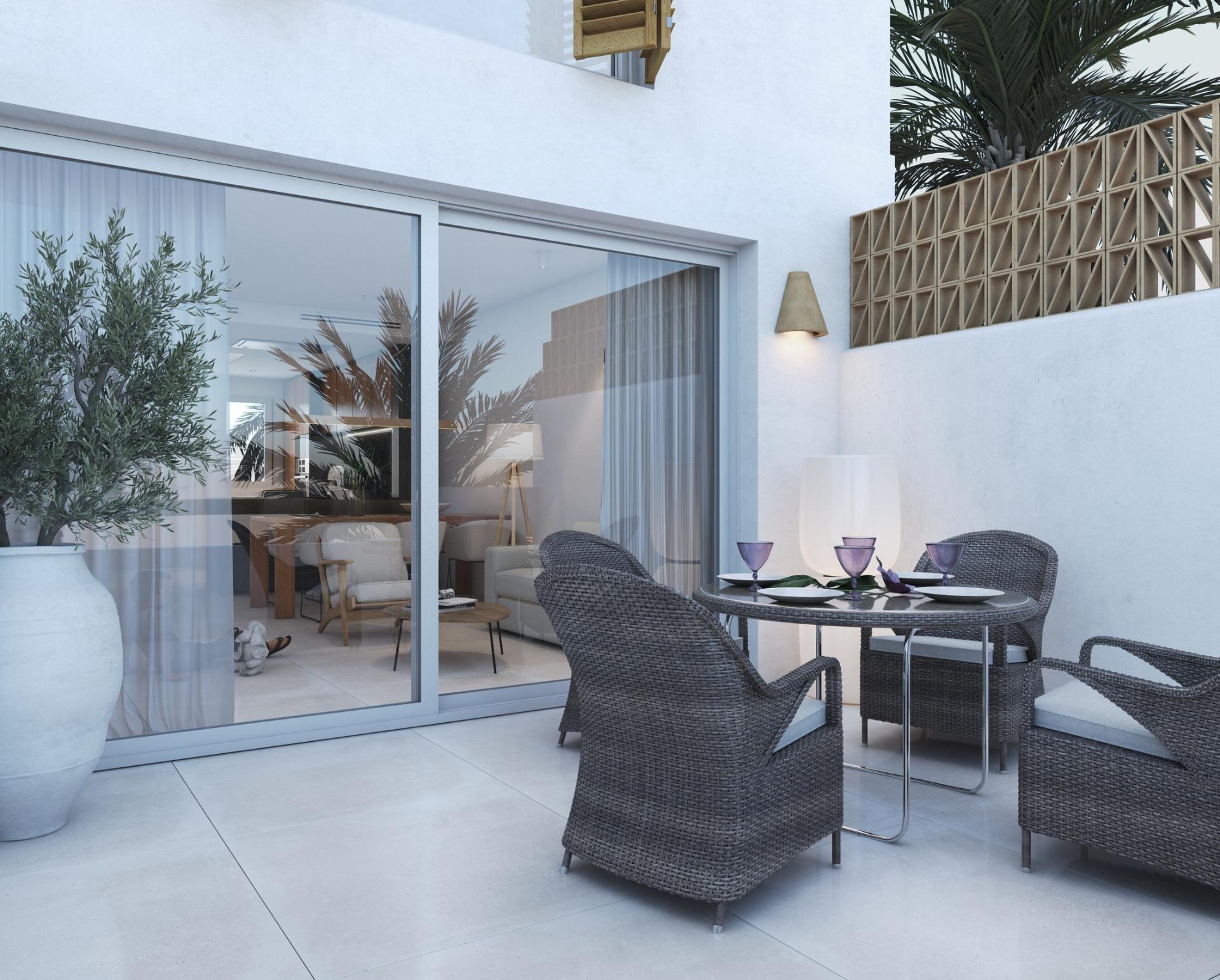 Residential complex in Relleu with communal swimming pool and open views