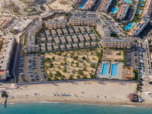 Luxury Tourist Apartments and Villas with Private Beach in First Line of Vera Playa-Almería