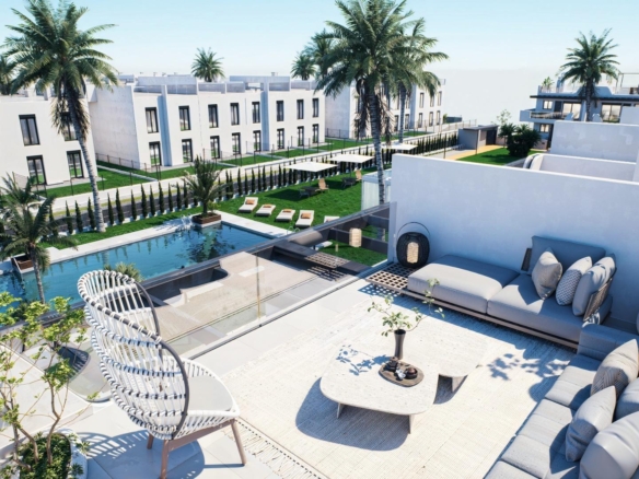New Build Bungalows with Garden or Solarium Near the Beach in Pilar de la Horadada
